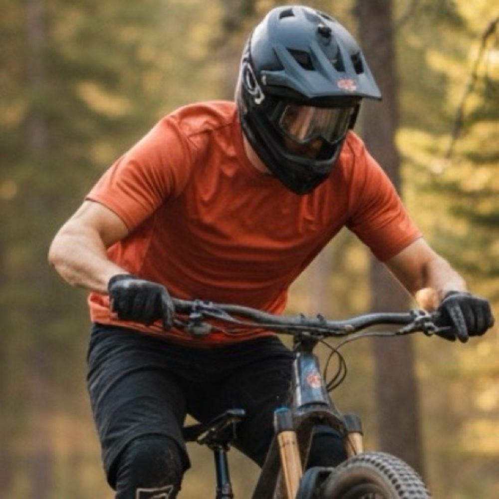 ENVE Composite Mountain Bike Jersey Shirt M Orange